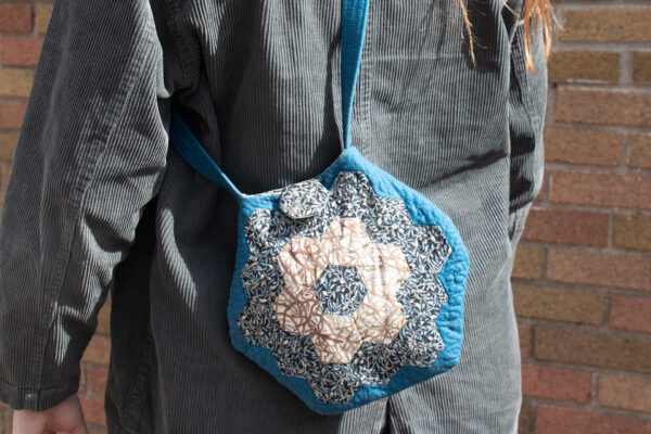 Mosaic Paper Pieced Purse - Image 2