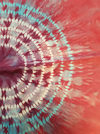 Stitched Shibori