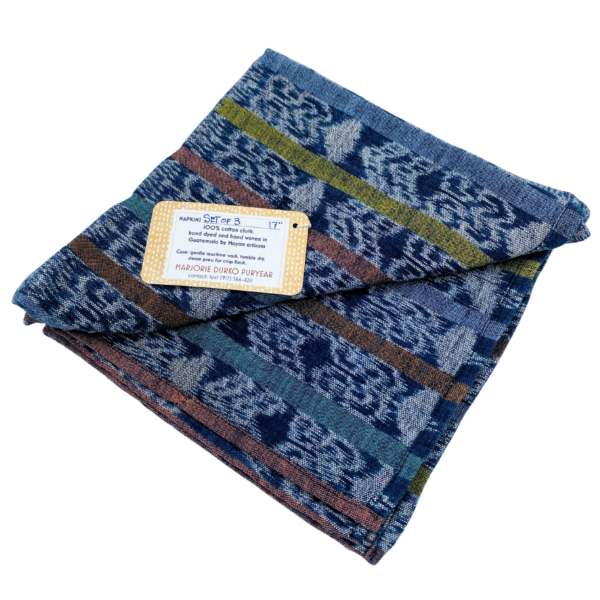 Marjorie Durko Puryear Set of 3 Maya Woven Napkins
