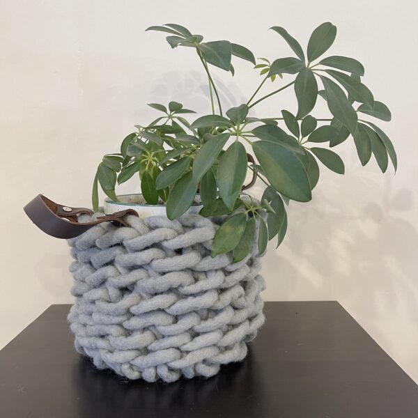 Finger Crocheted Basket - Image 2