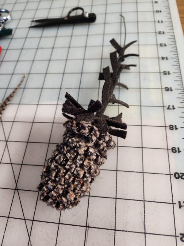 Upcycled Fiber Pine Cones - Image 3