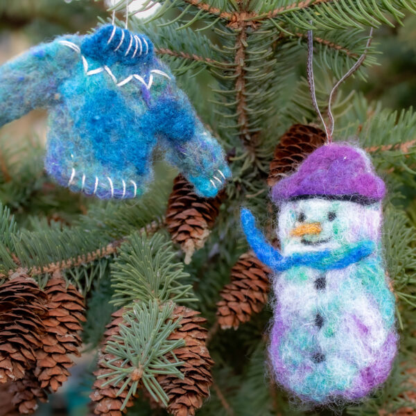 Craft Night: Needle Felted Ornaments