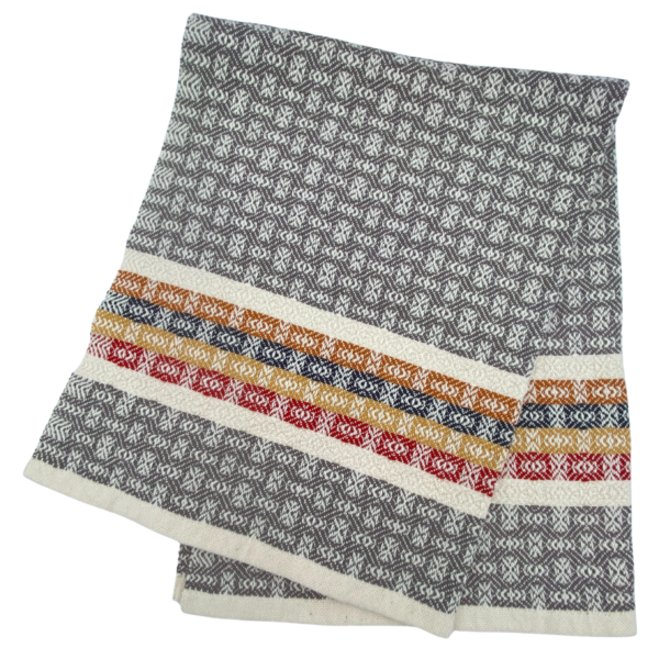 Carol Johnson Bricks and Blocks Towel - Grey