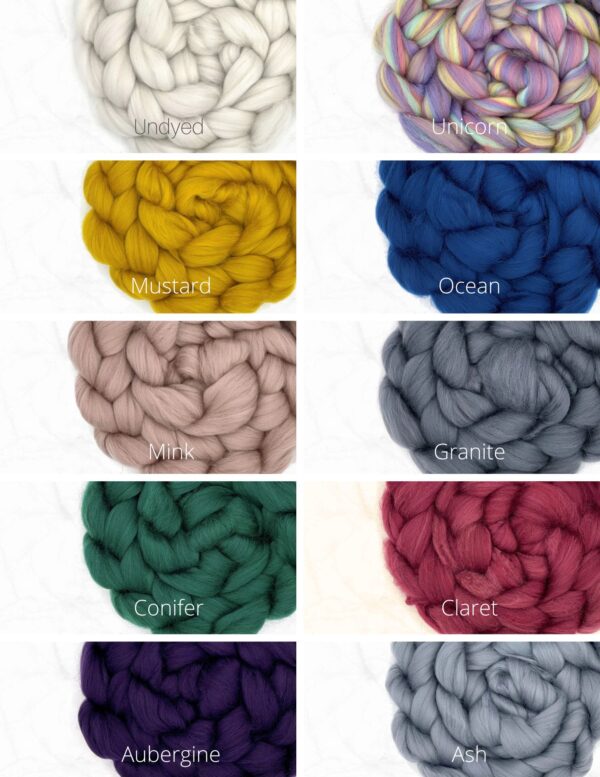 Chunky Knit Wool Blanket - Image 5