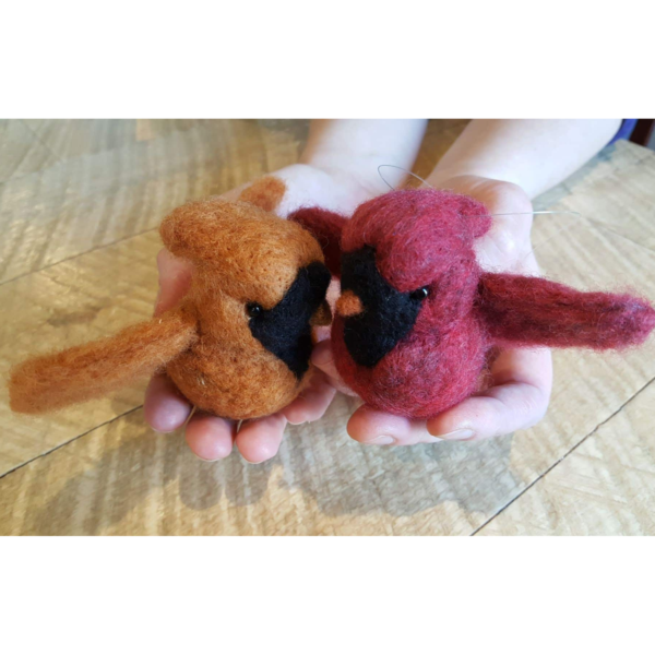 Laura Berlage Cardinal Needle Felting Kit
