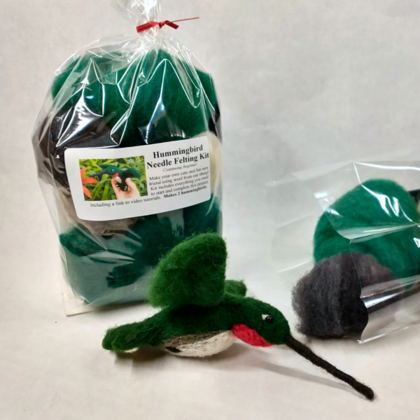 Laura Berlage Hummingbird Needle Felting Kit - Image 2