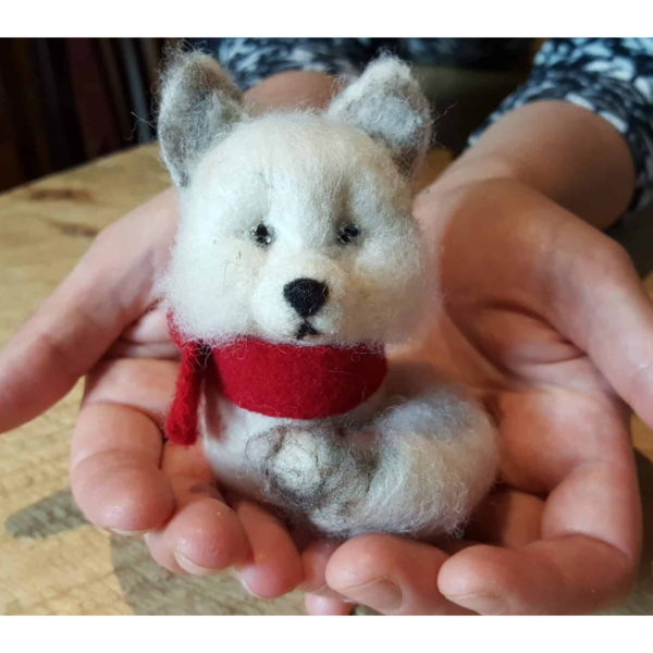 Laura Berlage Arctic Fox Needle Felting Kit