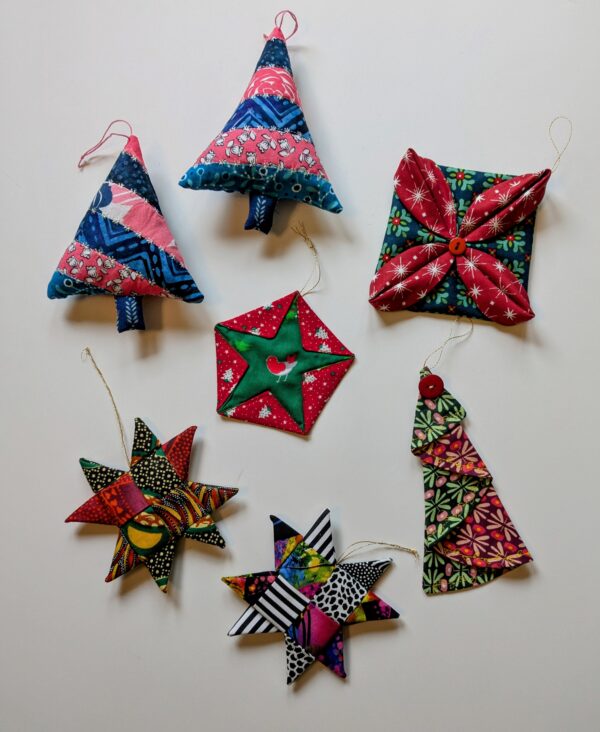 Holiday Crafternoon: Fabric Ornaments