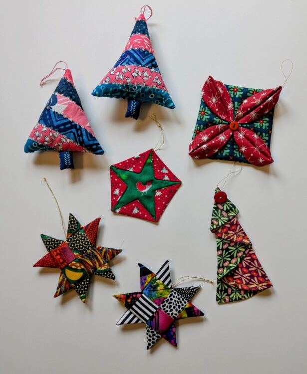 Holiday Crafternoon: Fabric Ornaments