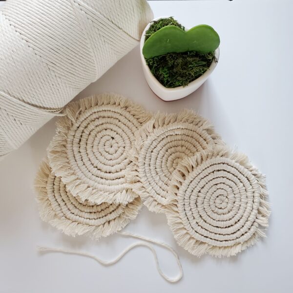 Macrame Coasters and Trivets