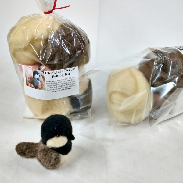 Laura Berlage Chickadee Needle Felting Kit - Image 2