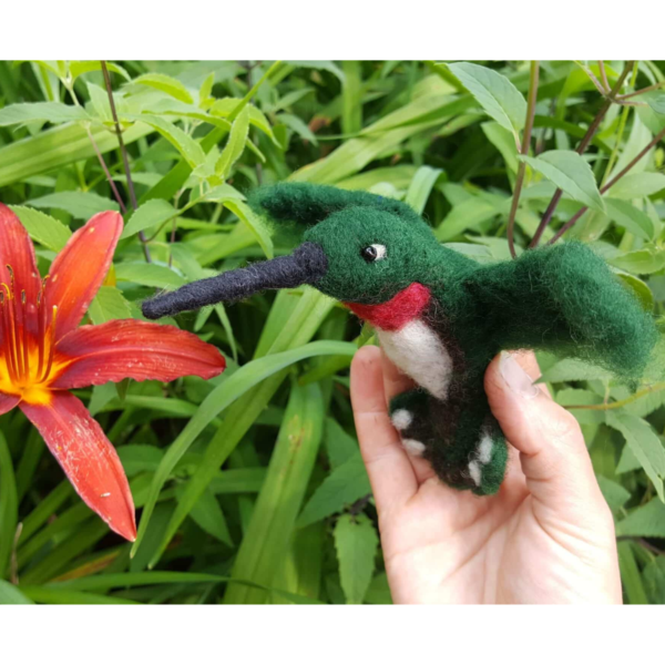 Laura Berlage Hummingbird Needle Felting Kit
