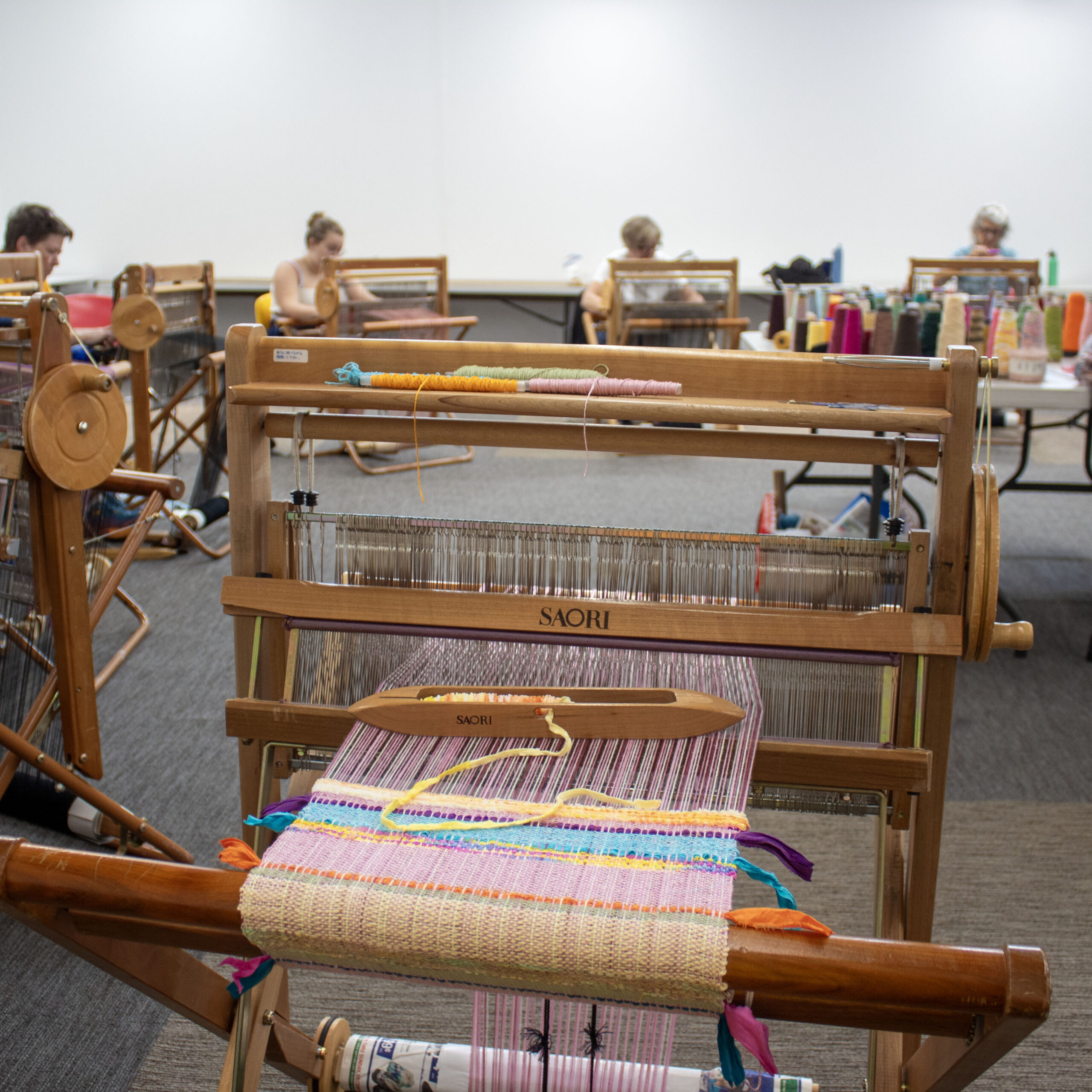 SAORI Weaving - Morning