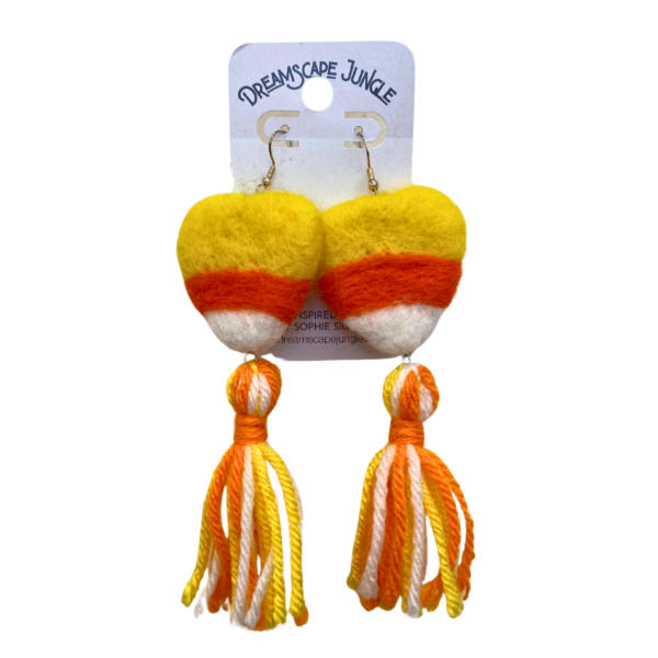 Sophie Sigel Candy Corn Earrings