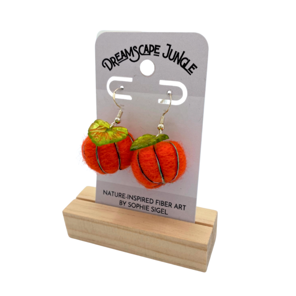 Sophie Sigel Pumpkin Earrings