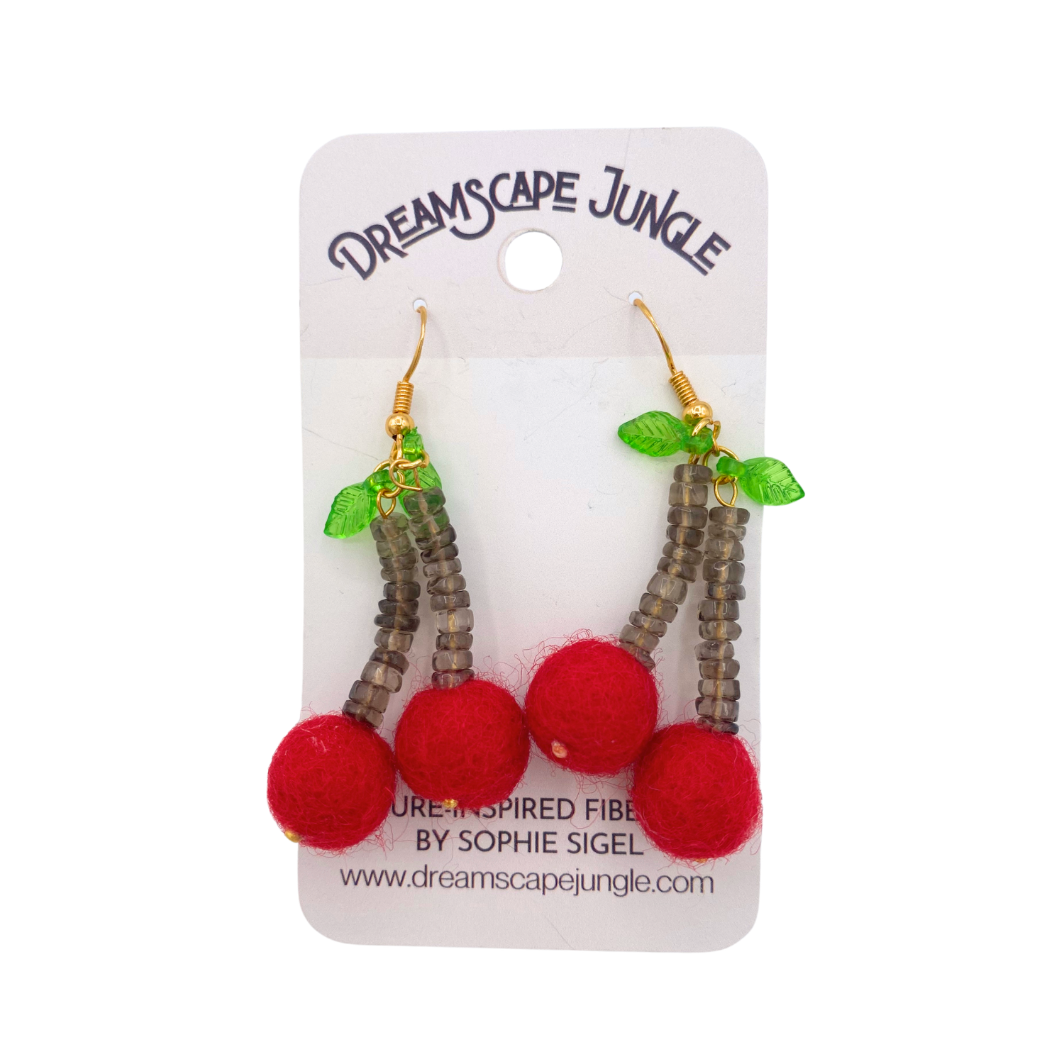 Sophie Sigel Cherry Earrings