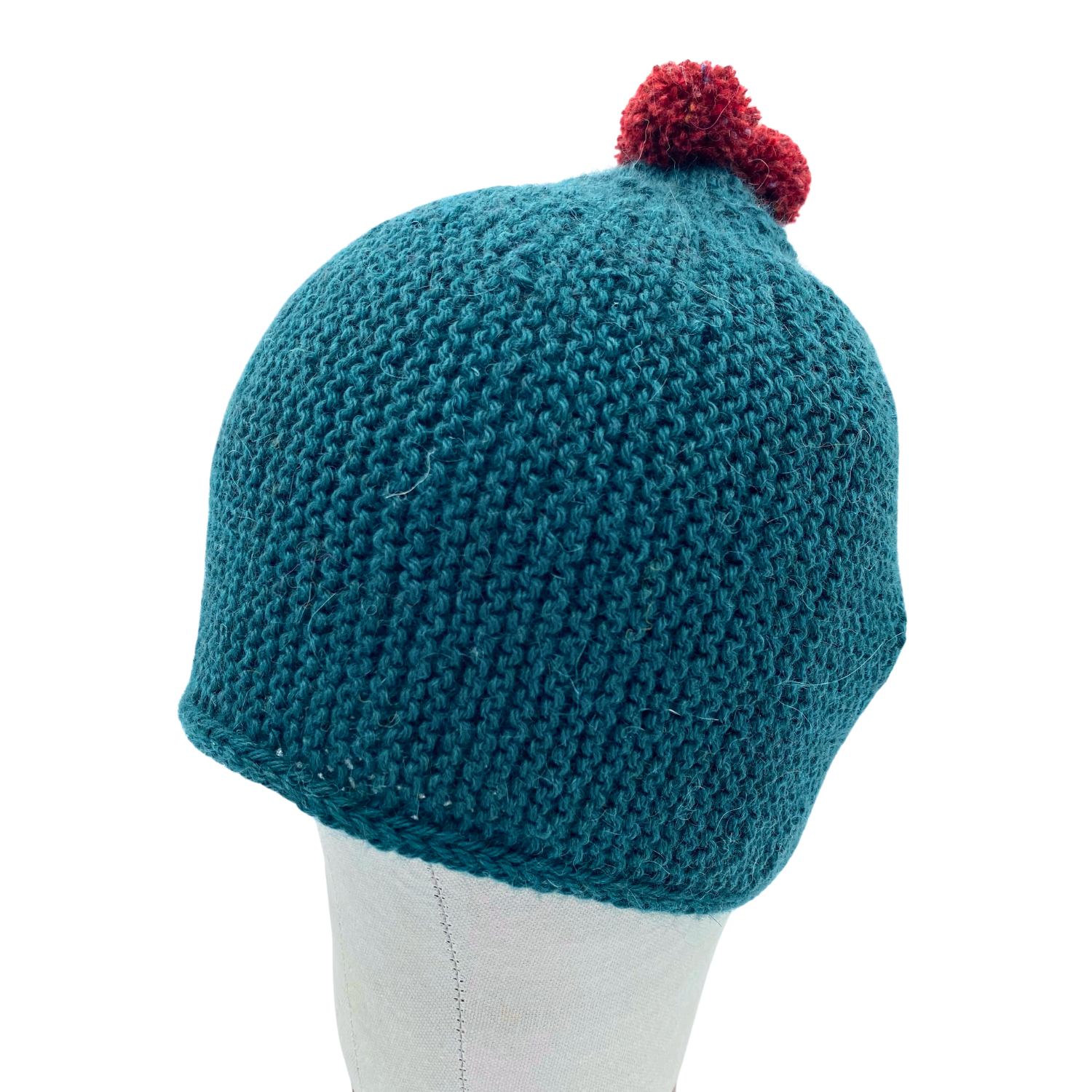Karen Rumpza Garter Hat with PomPom