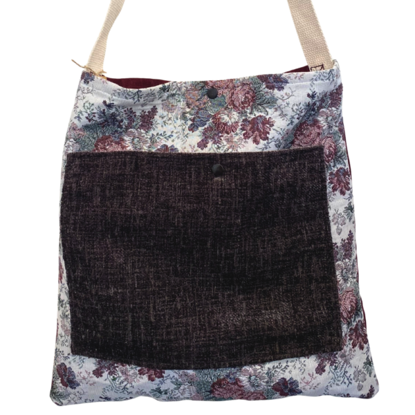 Gray Arel "Orchard House" Tote Bag