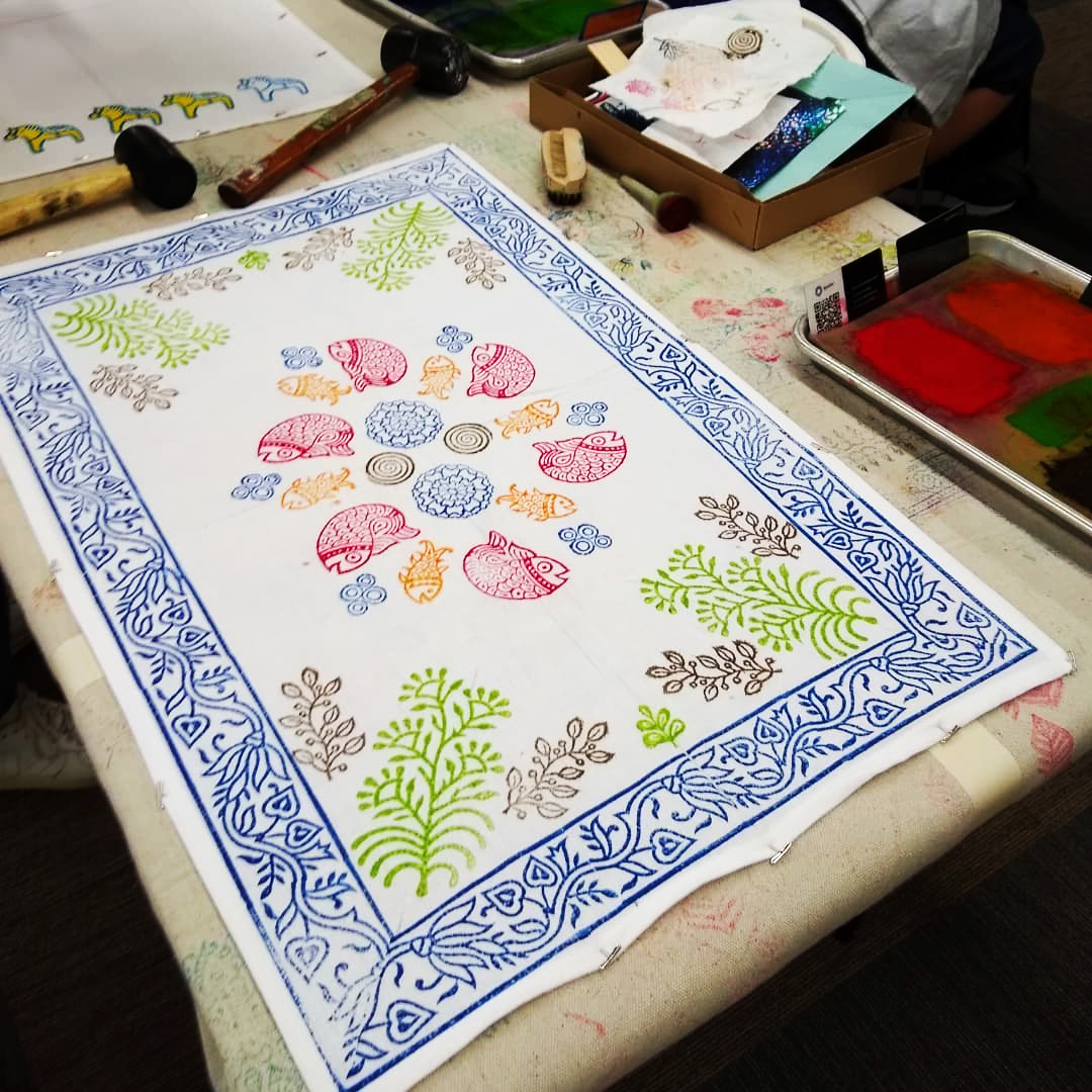 Intro to the Art of Hand Block Printing - Image 3