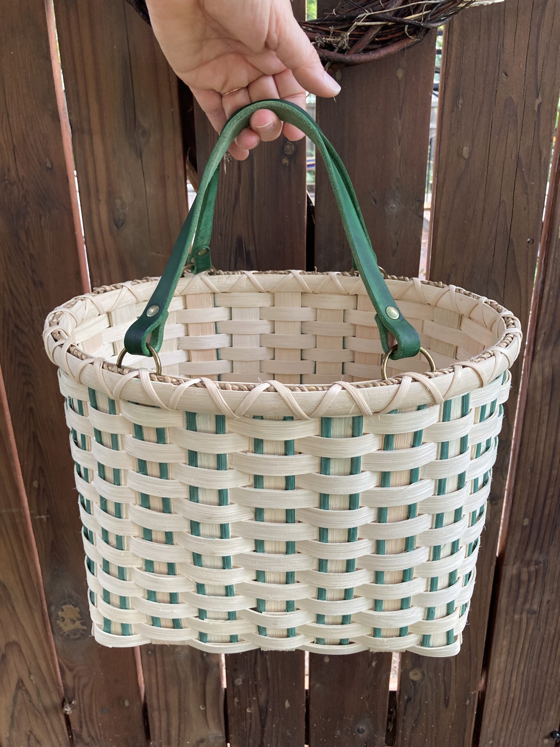 Striped Market Basket - Image 2