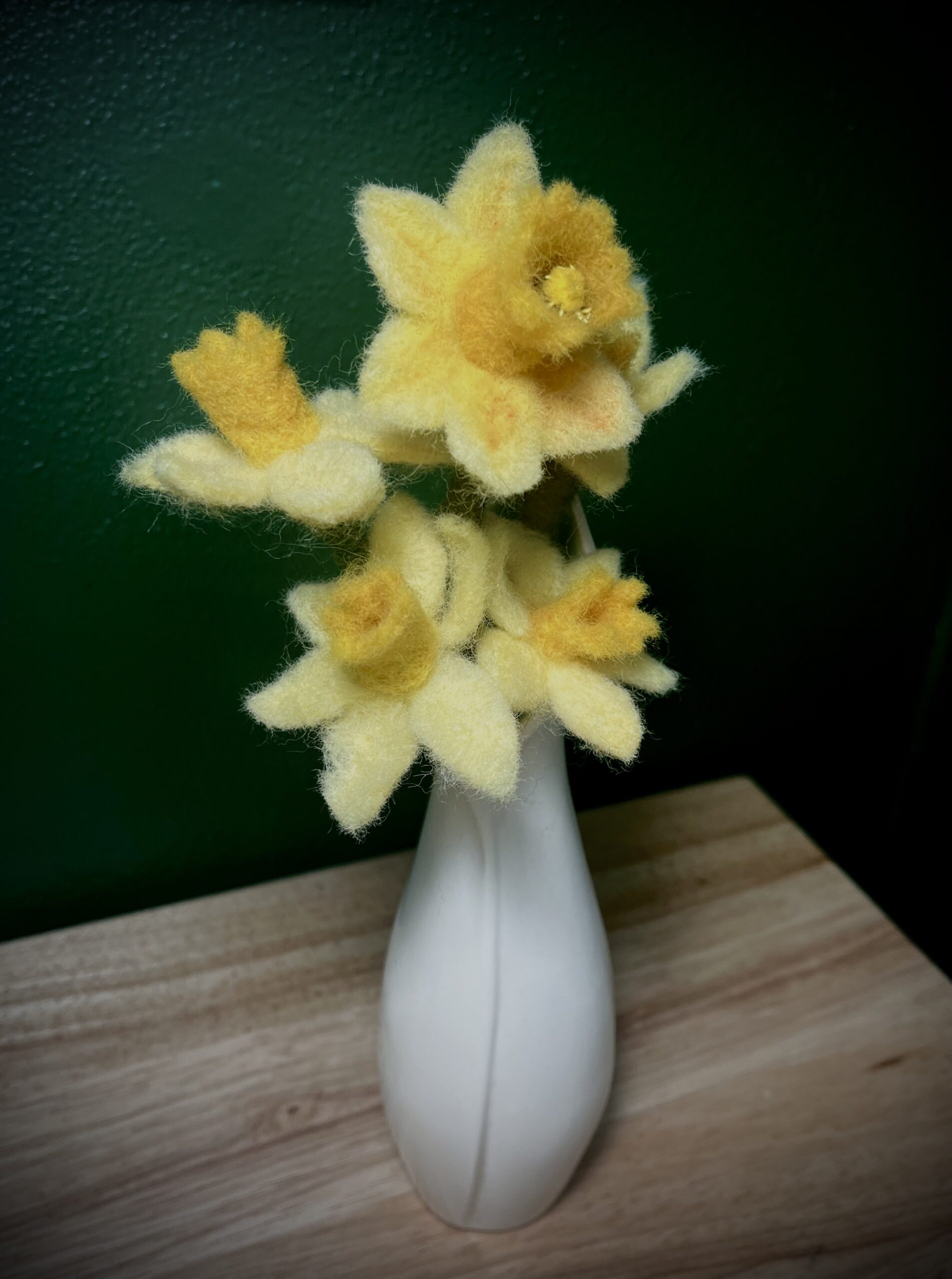 Needle Felted Wire Figures + Flowers - Image 3