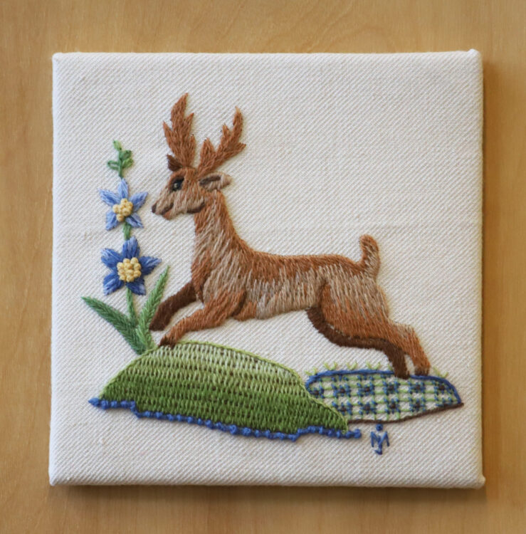 Crewel Menagerie: Deer