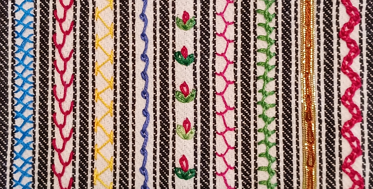 Victorian Tickwork Embroidery - Image 2