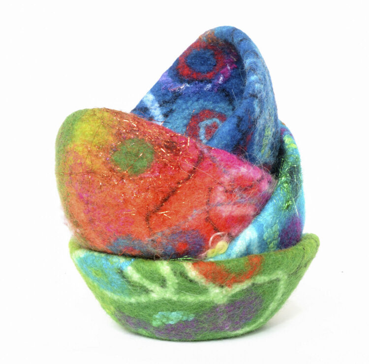 Felted Bits and Pieces Bowl