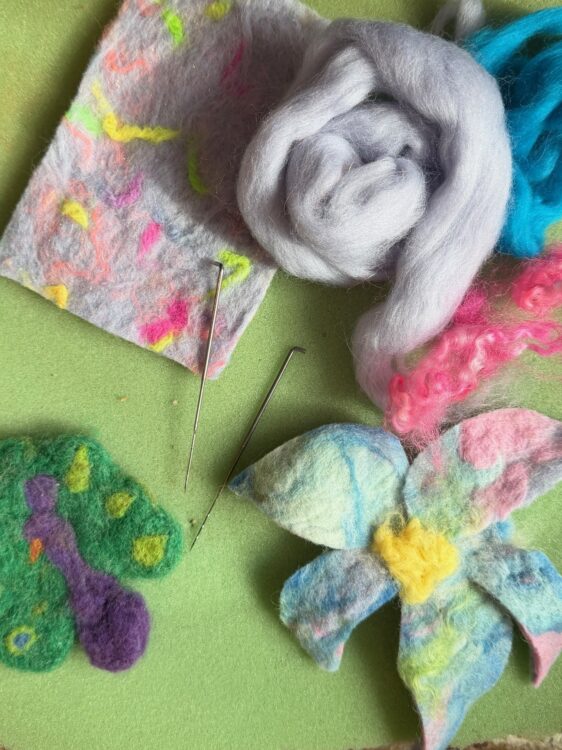 Mini Felted Worlds Summer Camp