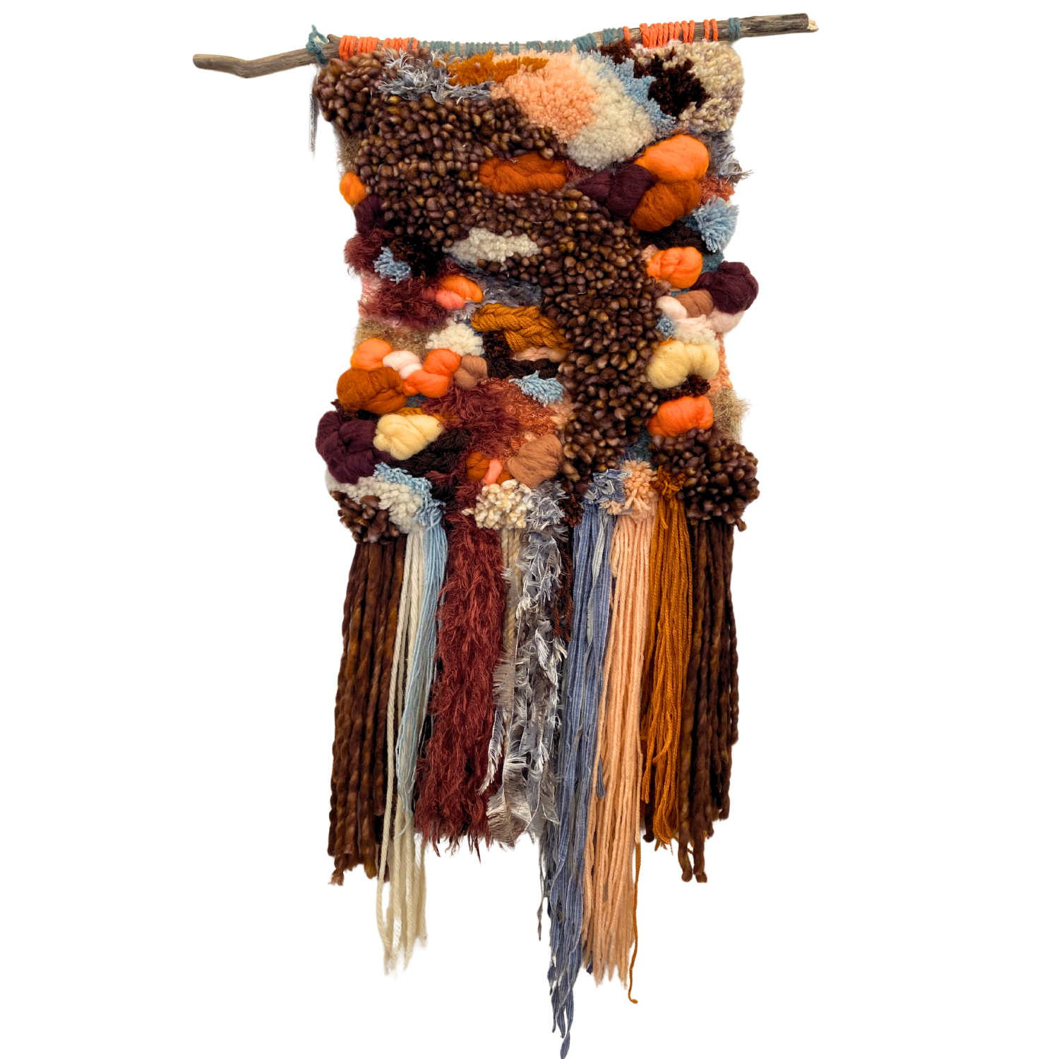 Sophie Sigel "Bronze Crysanthmum" Tapestry Weaving