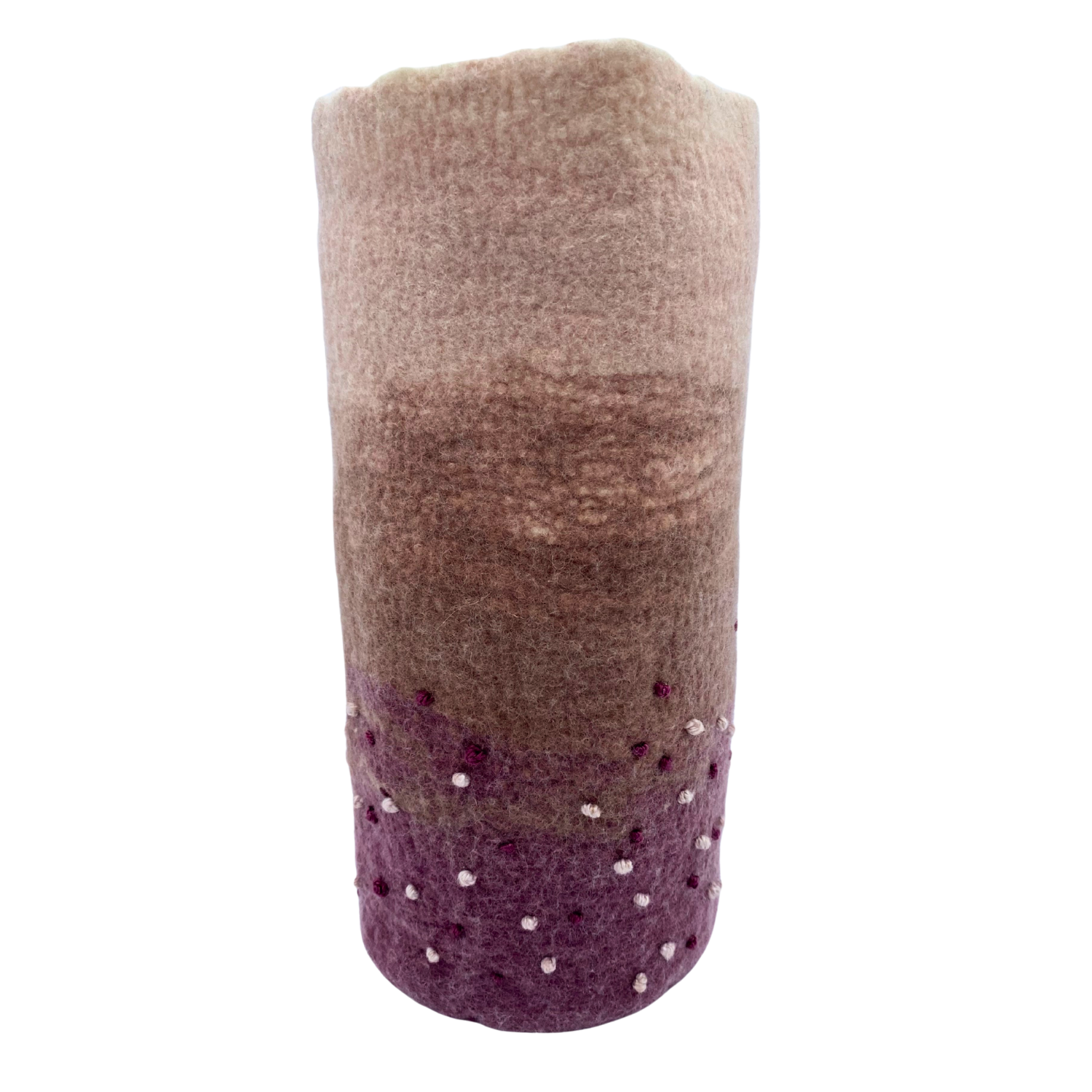 Ann Poulson Felted Vase