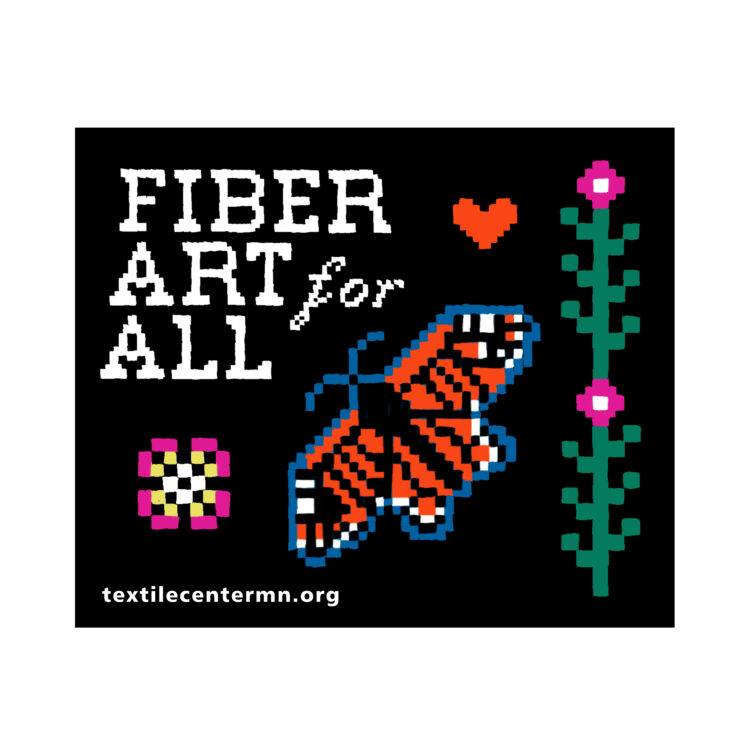 PREORDER: Fiber Art for All 2026 Sticker