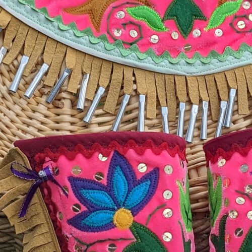 Lavender Kingbird- Odanisaan’ Toddler Dance Set, detail