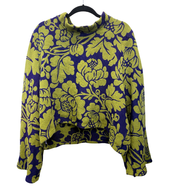 Liz Stensland Upcycled Blanket Sweater