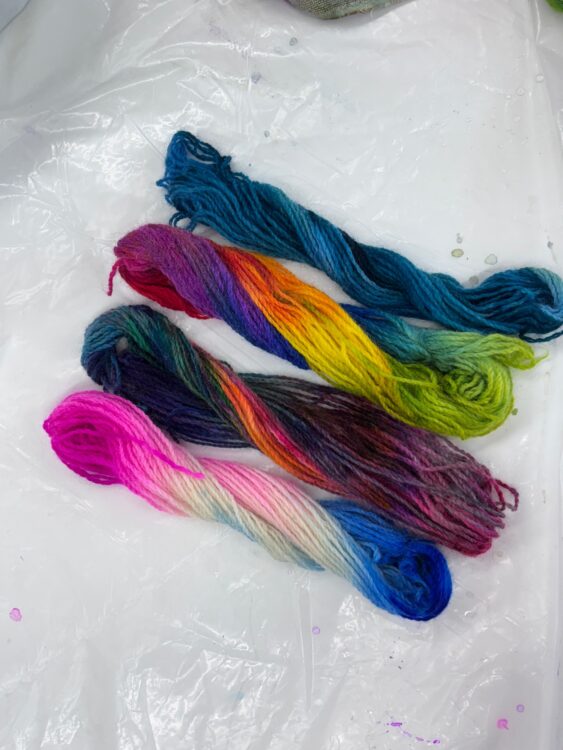 Craft Night: DIY (Dye It Yourself) Pride Yarn