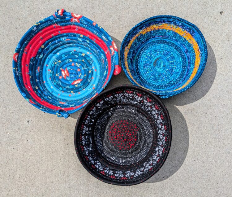 Coiled Rope Bowls