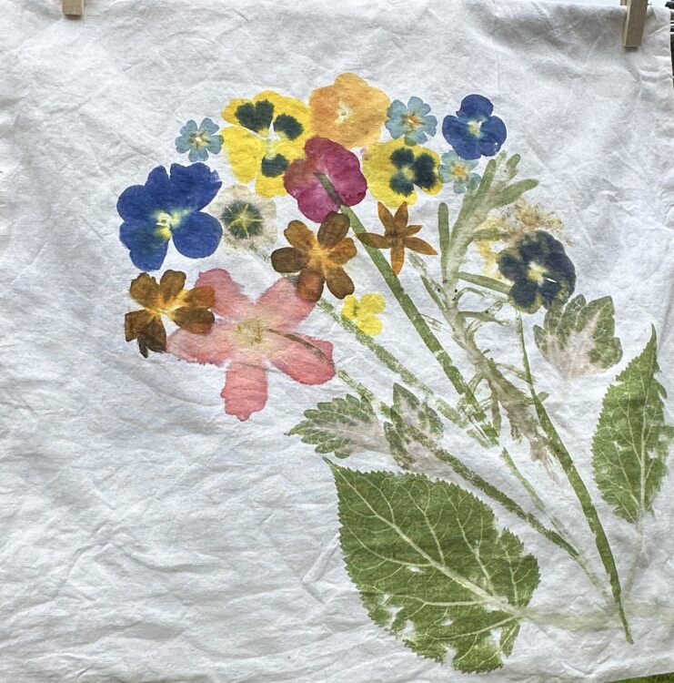 Printing with Flowers