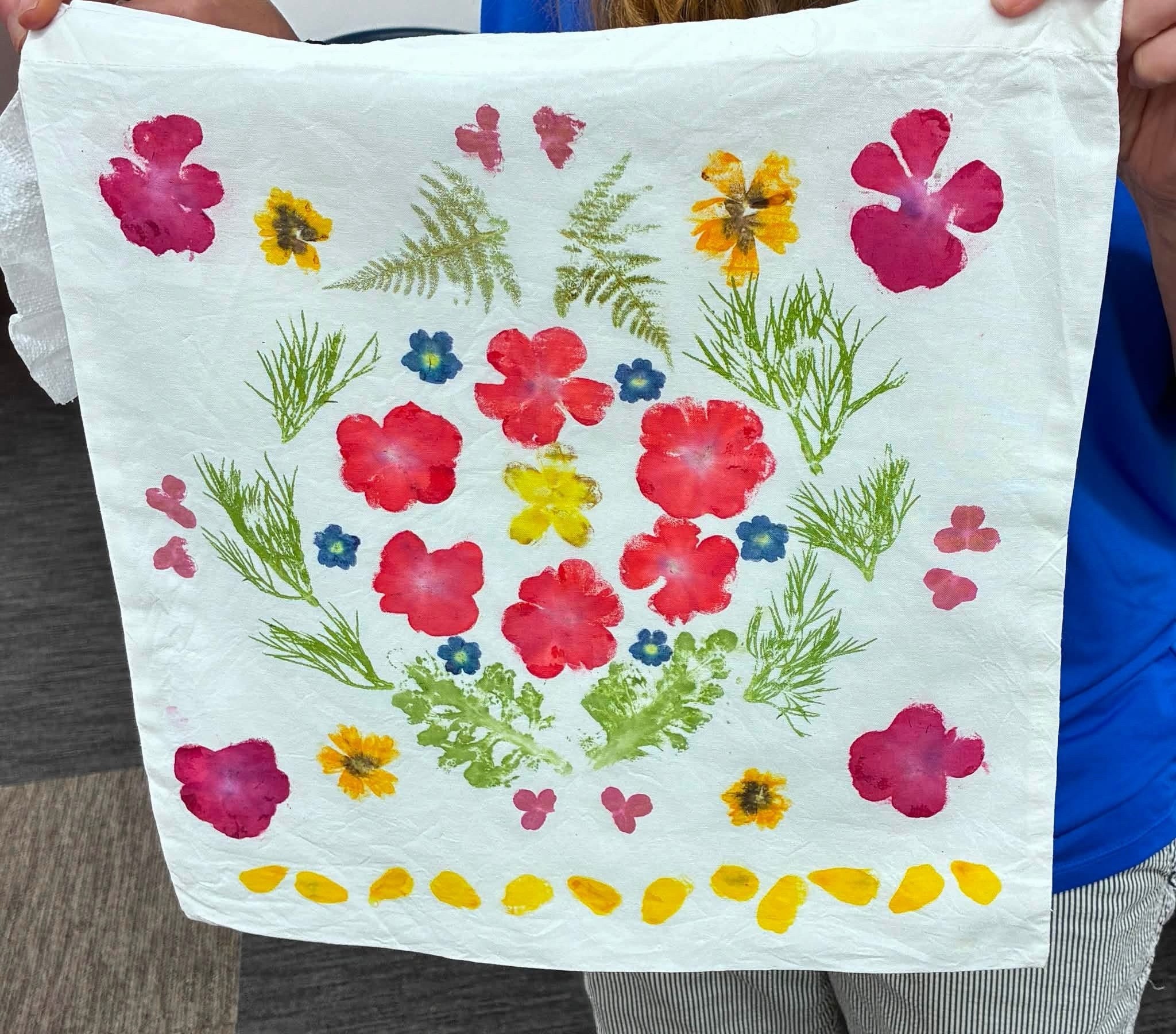 Printing with Flowers