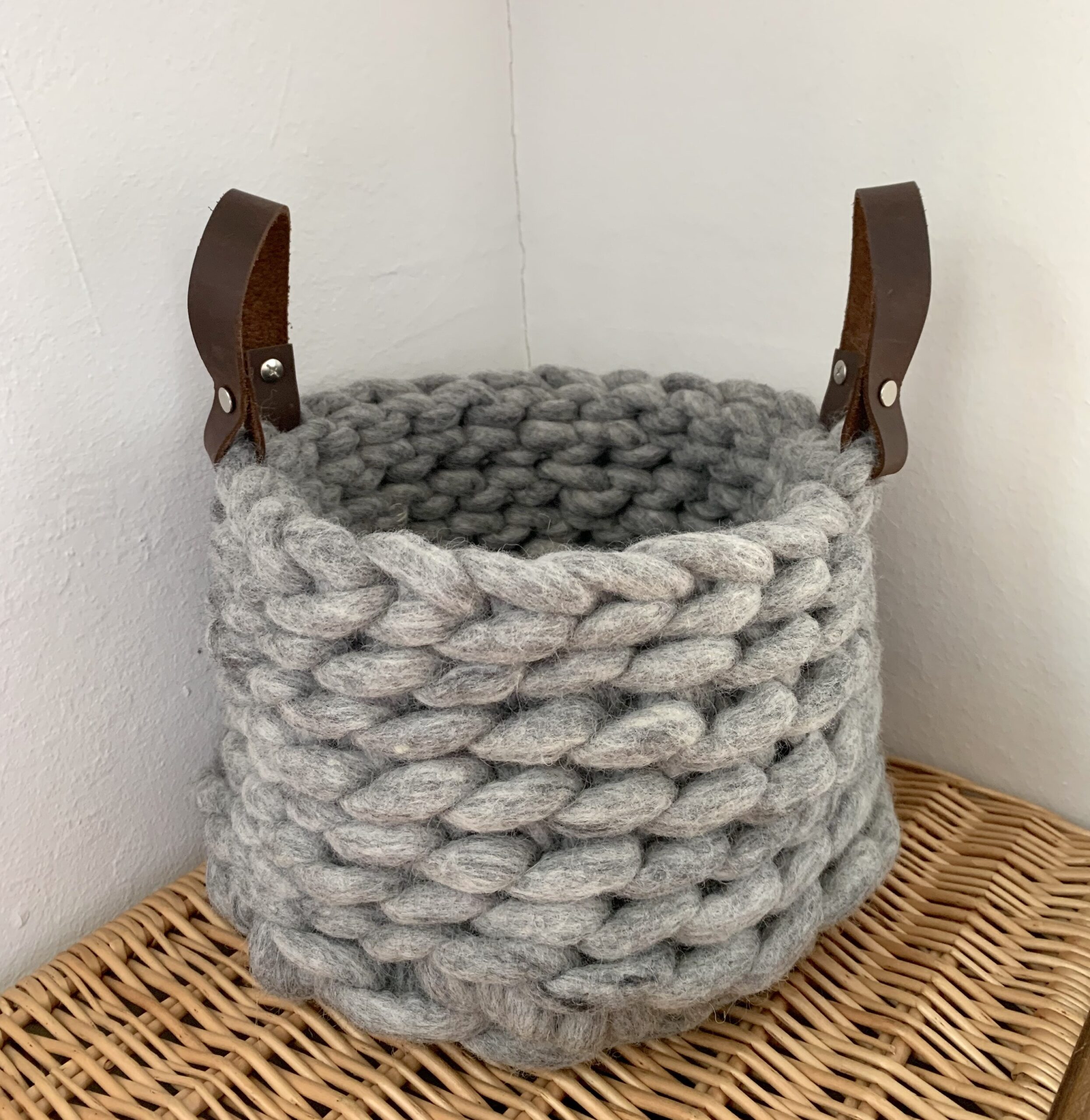 Finger Crocheted Basket - October 2026