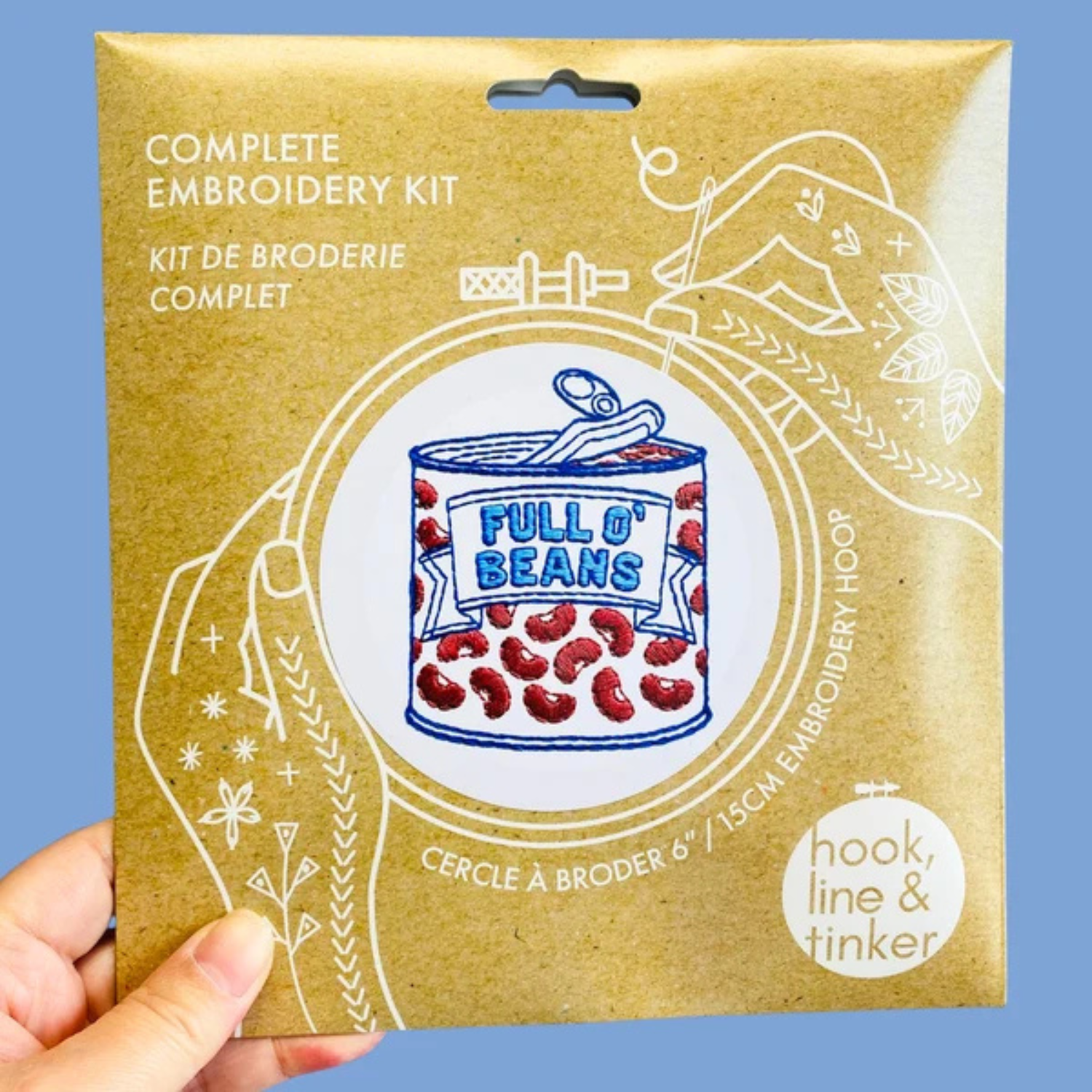 Embroidery Kit - Full O' Beans - Image 2