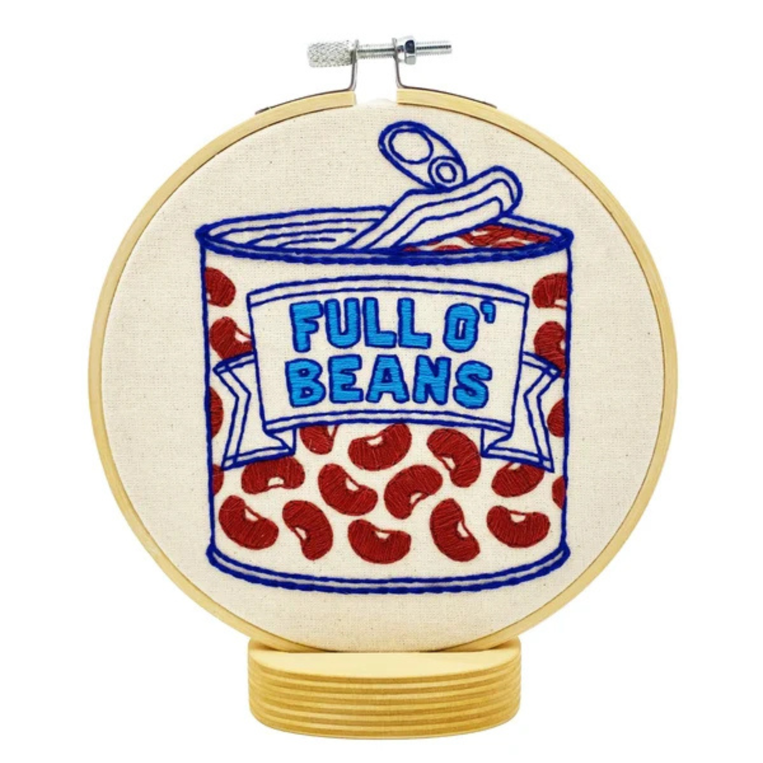 Embroidery Kit - Full O' Beans