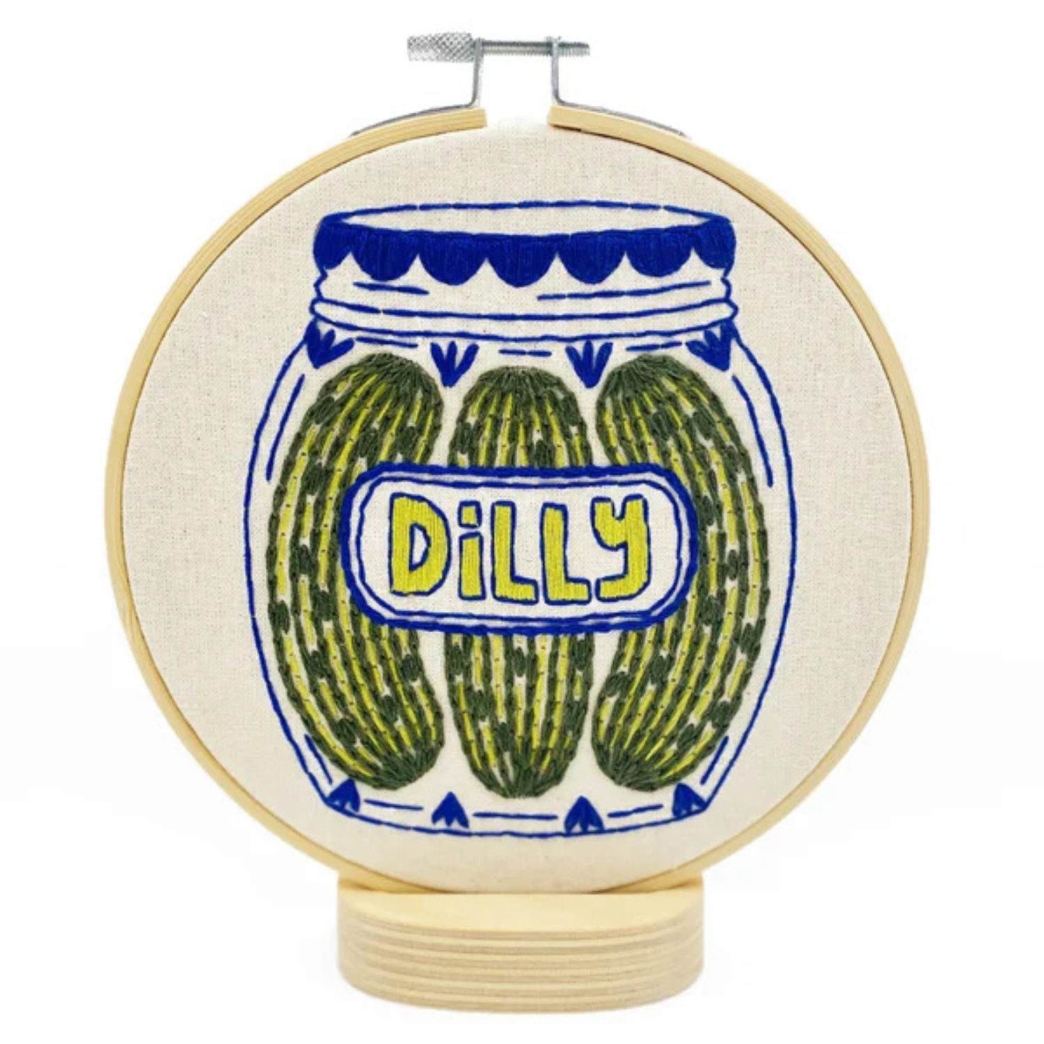 Embroidery Kit - Pickles