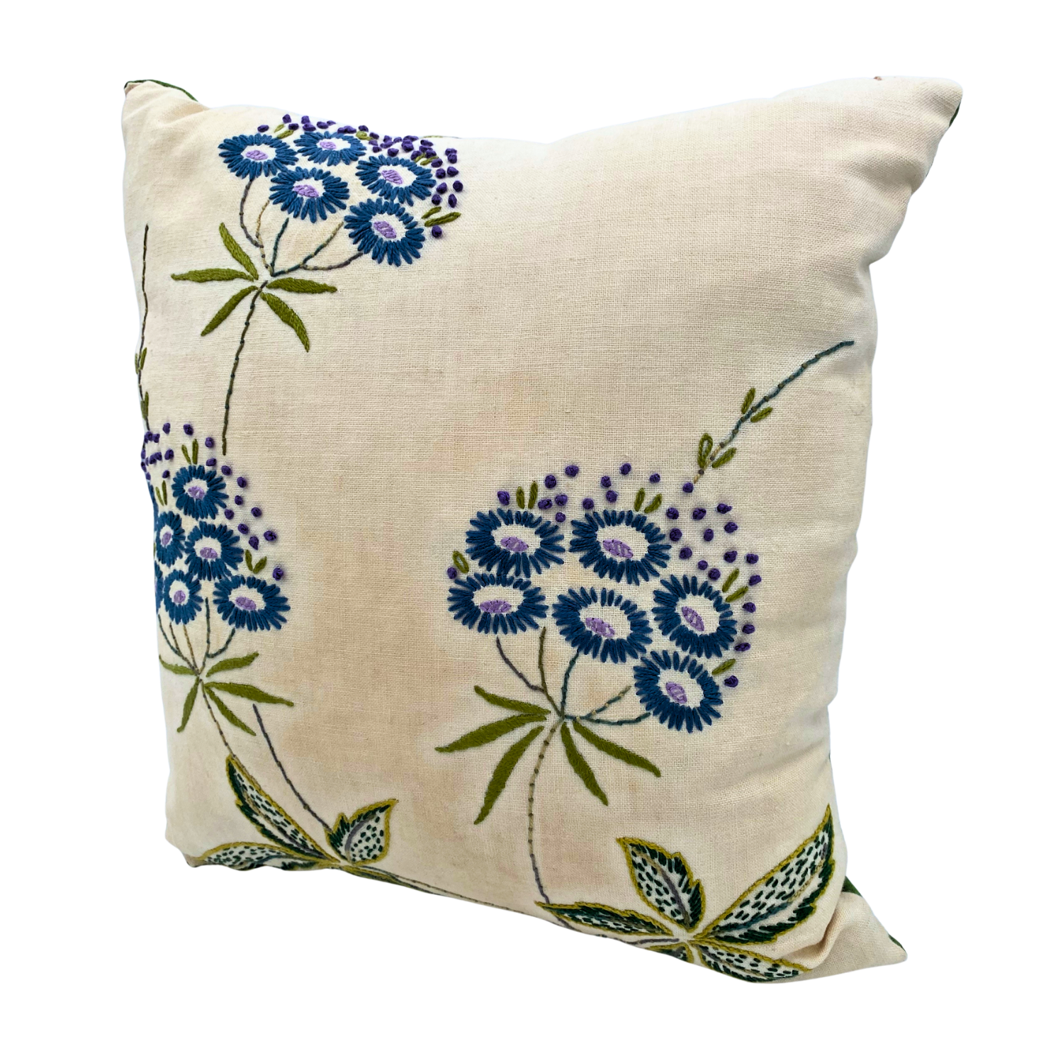 Kim Hondel Embroidered Pillow