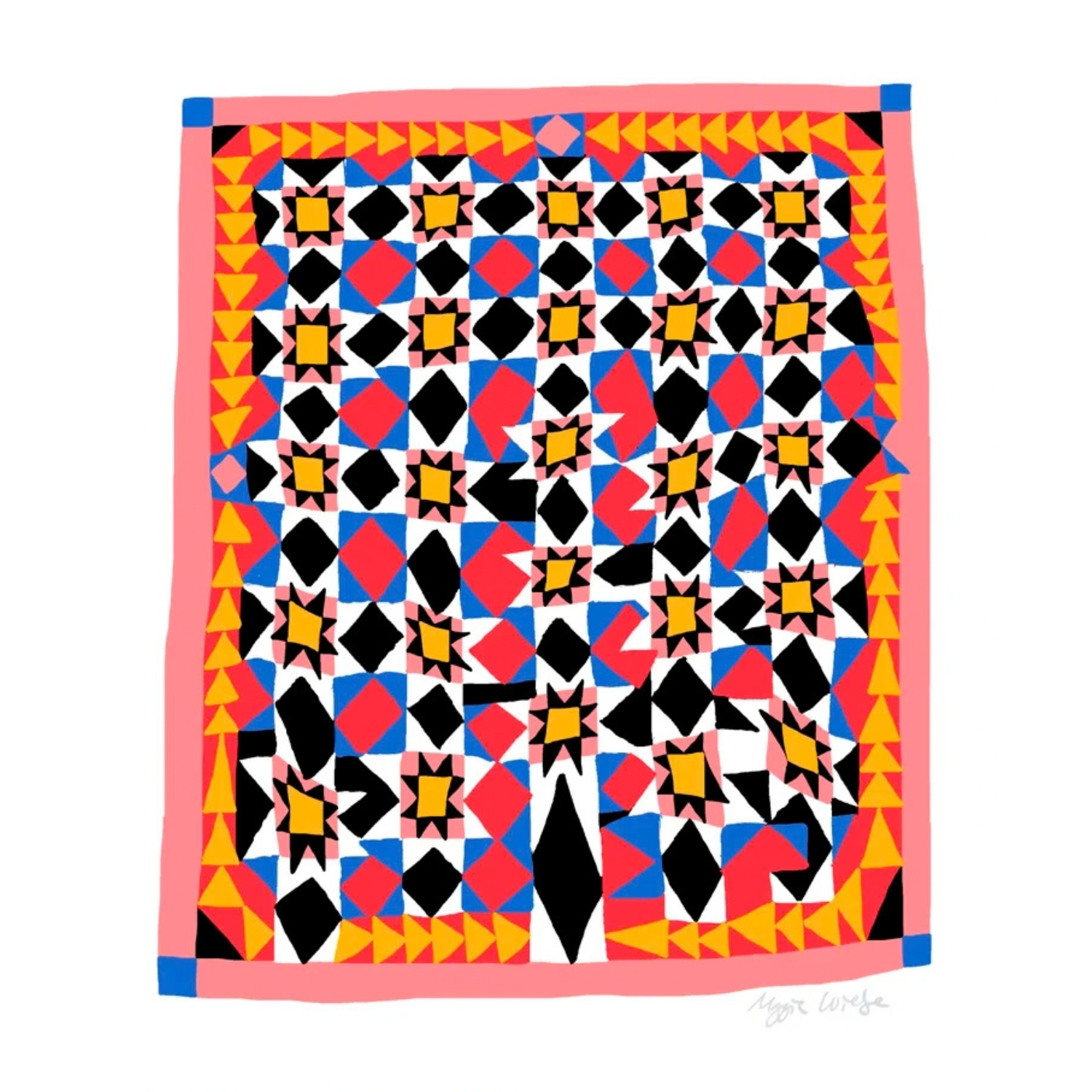 Maggie Wiebe 8 x 10 Quilt Print