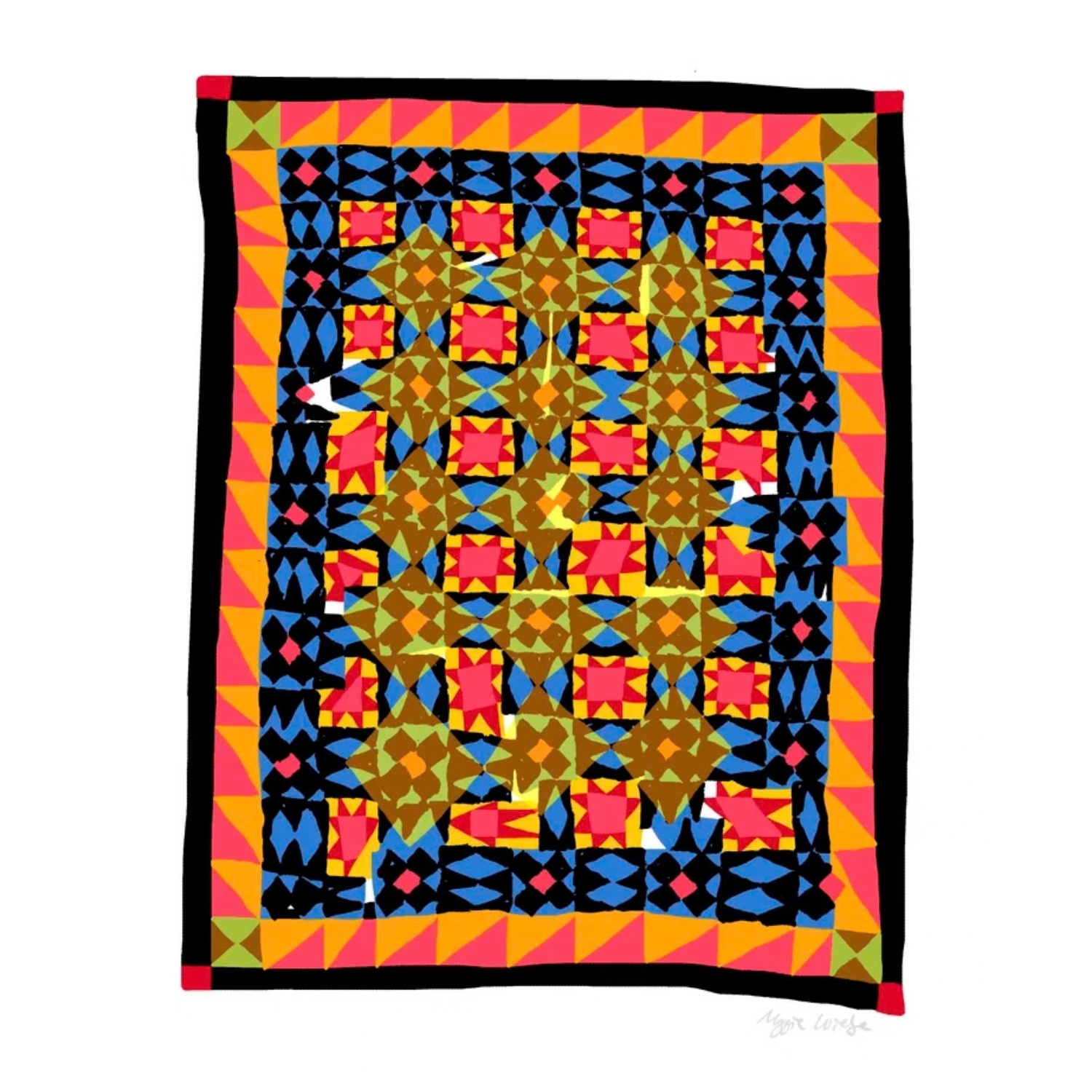 Maggie Wiebe 8 x 10 Quilt Print