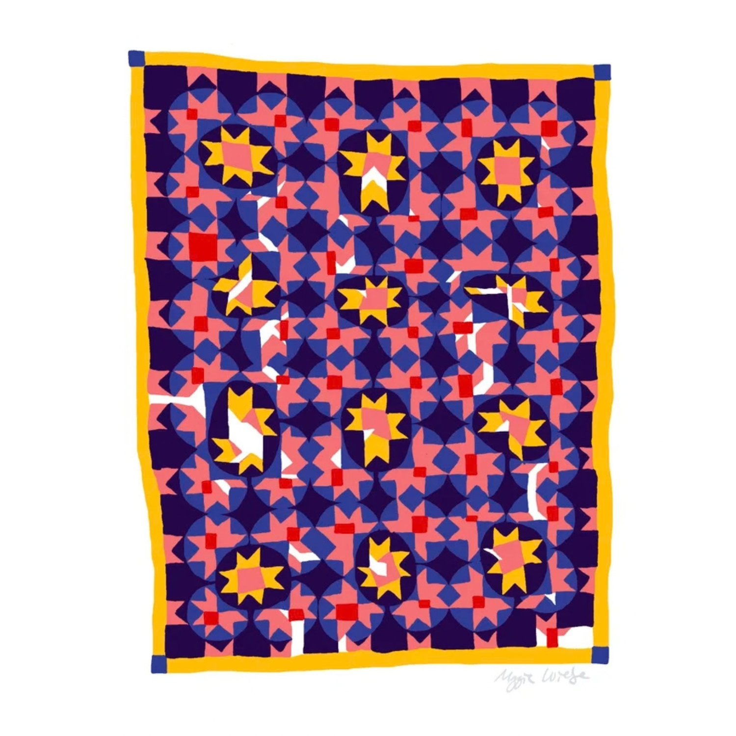 Maggie Wiebe 8 x 10 Quilt Print