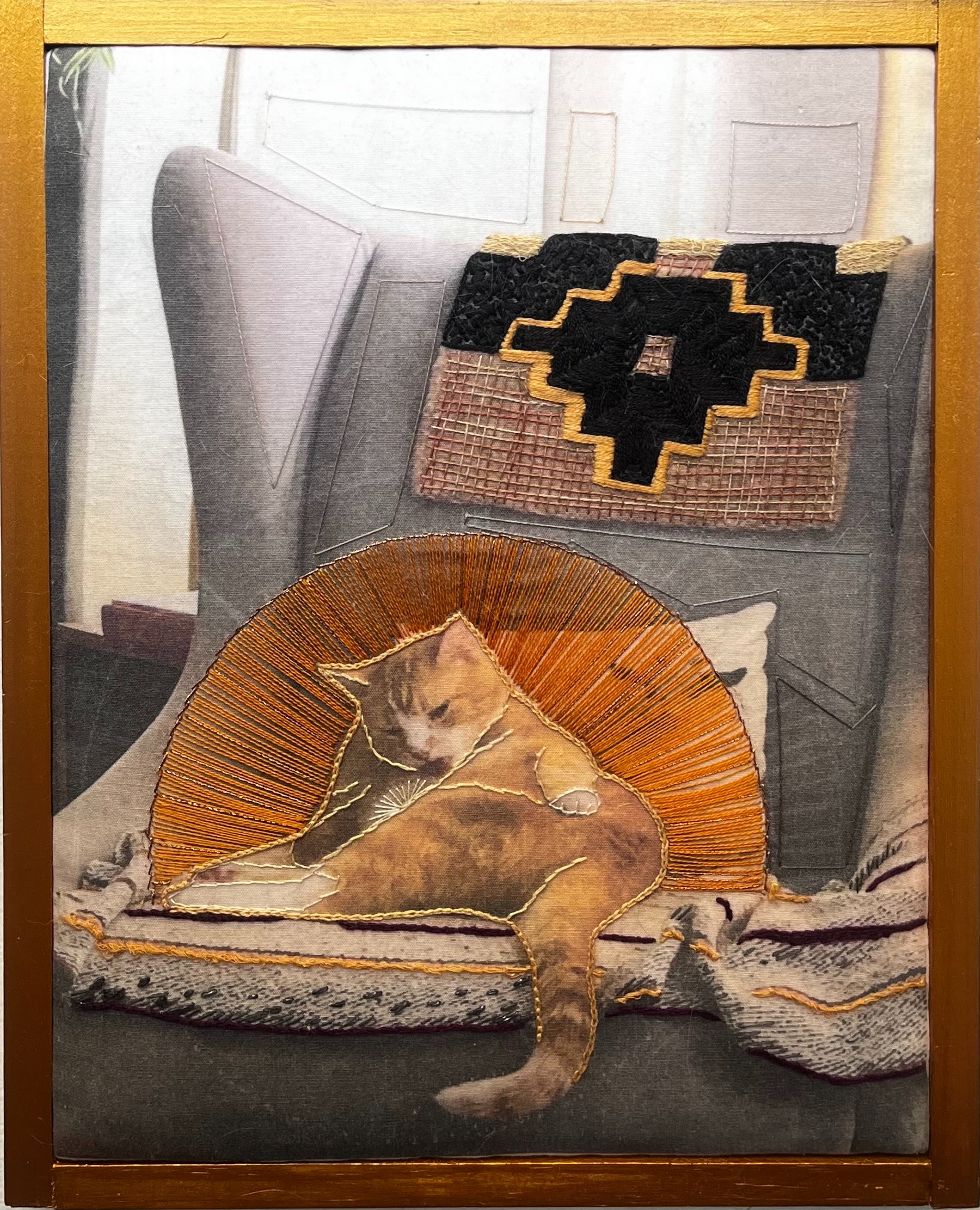 Stitching the Lens: Embroidered Textile Portrait - October 2026