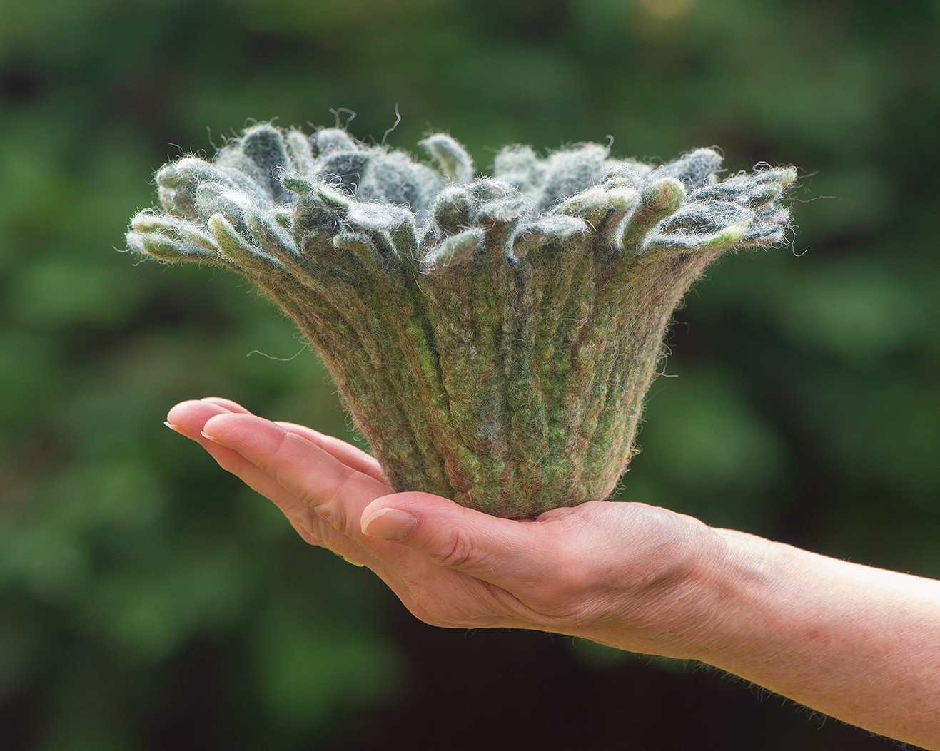 Felted Sea Anemone Bowl - February 2027 - Image 2