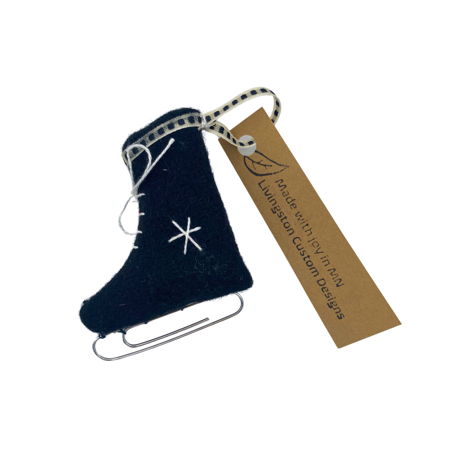 Kris Livingston Skate Ornament - Image 2