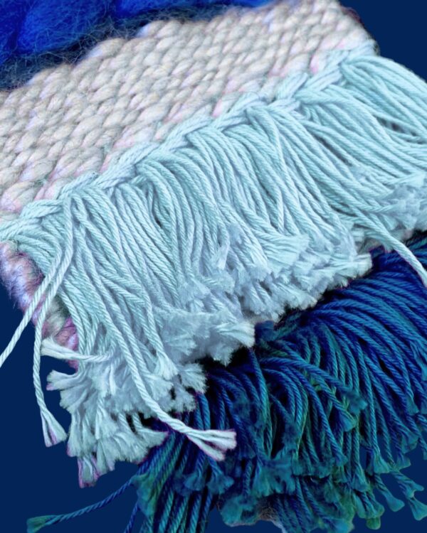 Weave Water: Rya Mini Tapestry